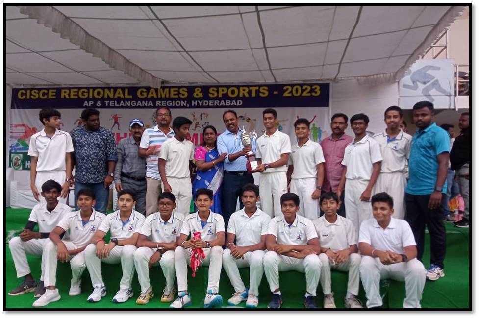 CRICKET BOYS U-17 HELD AT HYDERABAD PUBLIC SCHOOL, BEGUMPET